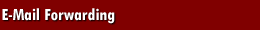 E-Mail Forwarding